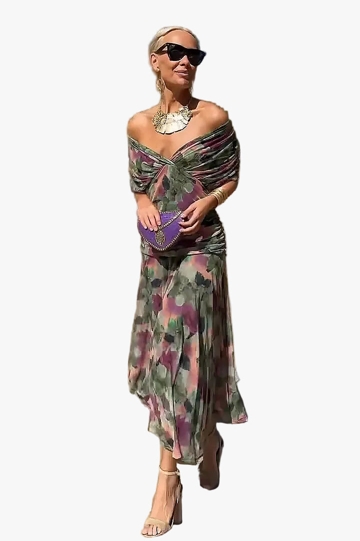 womens-woven-maxi-dress-with-off-shoulder-v-neck-and-ruched-waist-1