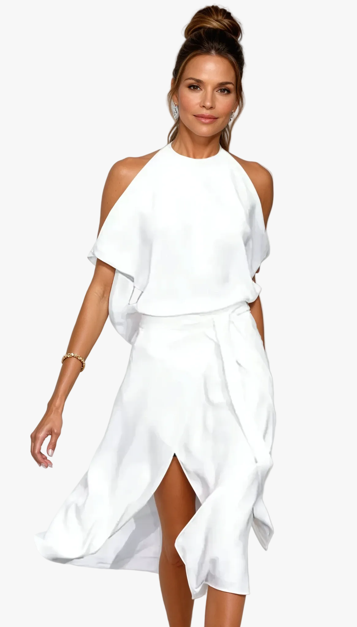 womens-woven-midi-dress-with-halter-neck-and-cold-shoulder-sleeves-1