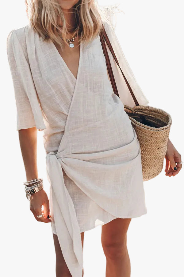 womens-wrap-linen-blend-mini-dress-with-side-tie-and-v-neck-1